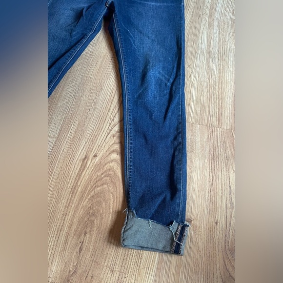 Dear John Gisele High Waisted Cuffed Ankle Jeans - Picture 3 of 7